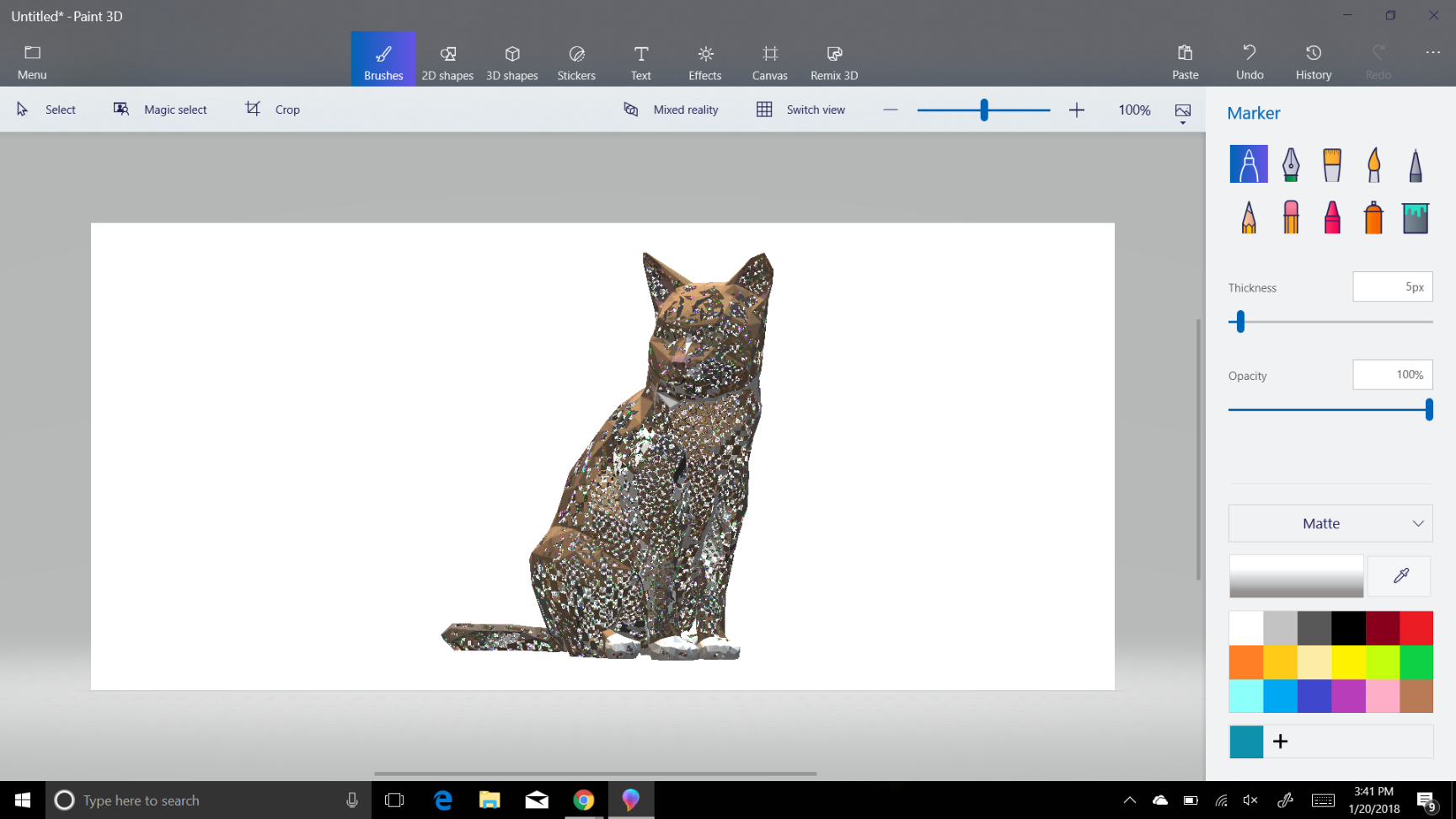 Can I sell the "image or screenshot"of prebuilt 3d model of Paint3D after editing the... 53f660a7-6b38-479b-b660-b4058b0641dc?upload=true.png