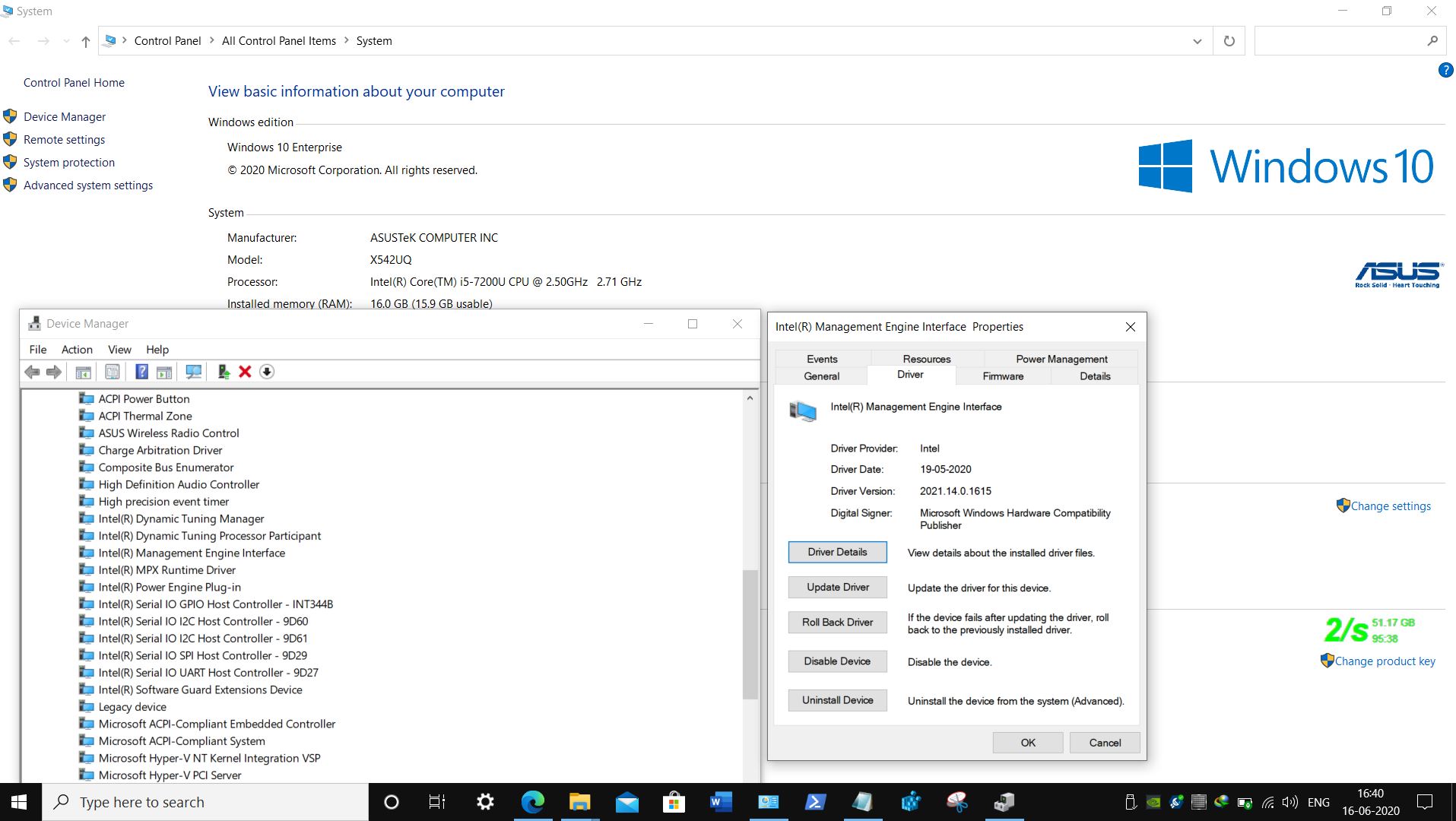 Updated Intel Management Engine Interface WHQL Driver 2021.14.0.1615 Dated 19-05-2020 In... 542468c6-85bf-4474-b869-9939fb60020a?upload=true.jpg