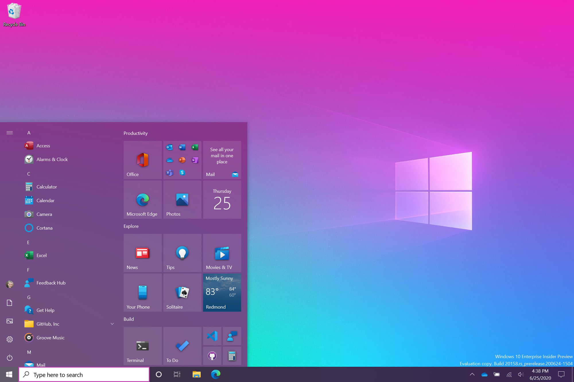 Windows 10 Insider Preview Build 20161.1000 (rs_prerelease) - July 1 548918584c74d4ce52ebf0930811cf17.png