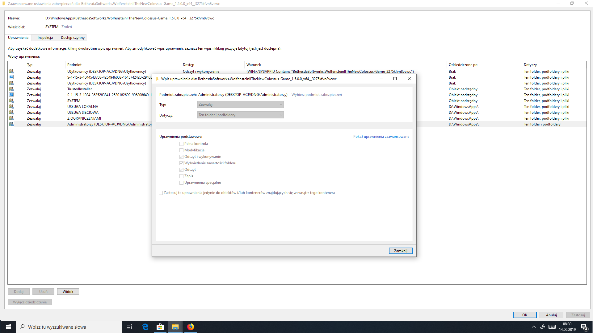 You required permission from SYSTEM to make changes while trying to uninstall a game folder 54cc6667-9817-435f-99e1-4e233b2e965f?upload=true.png