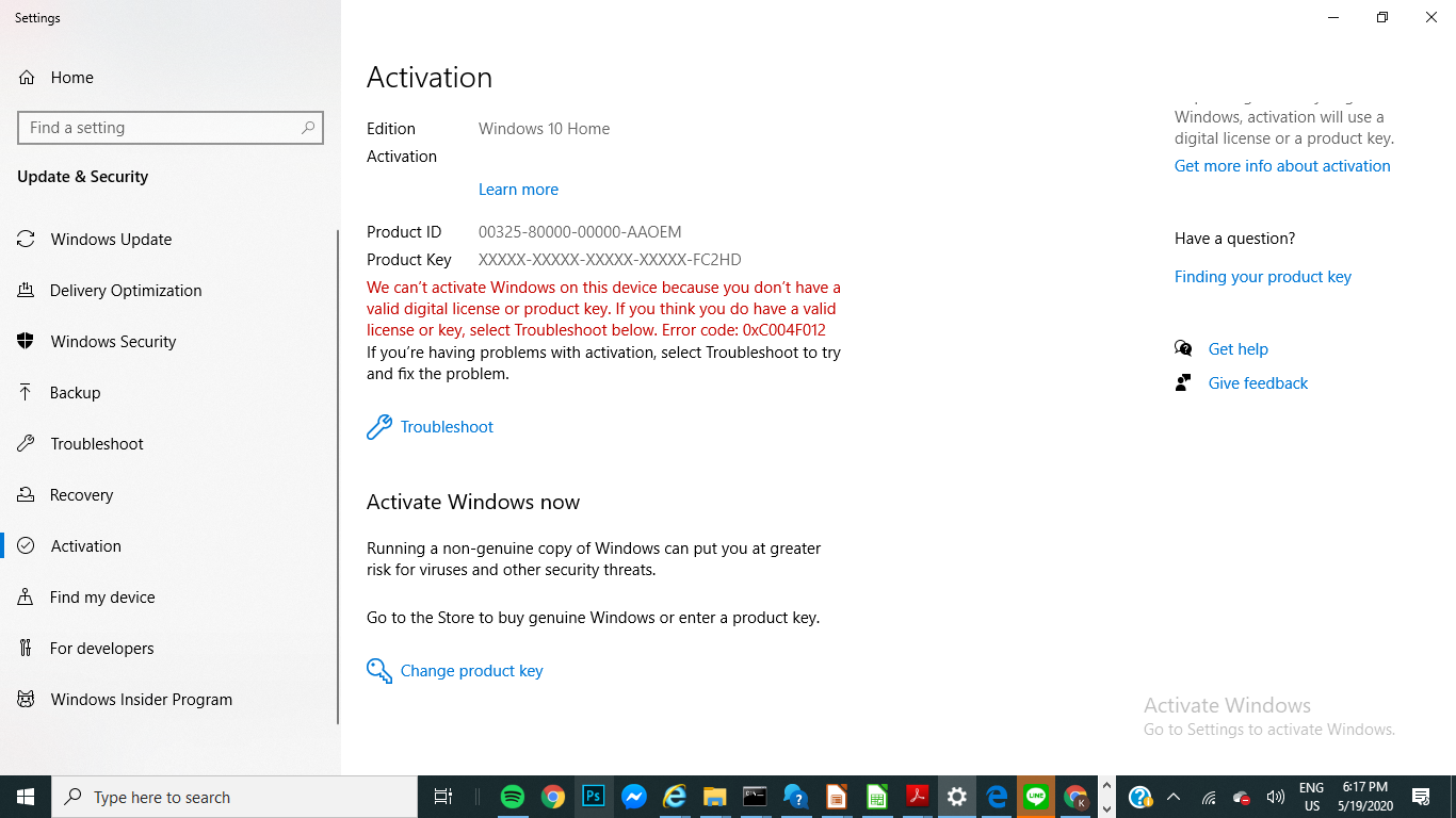 Suddenly Showing "Activate Windows" Notification. 55543c4d-3cdb-43b6-bd5f-09a06952e74c?upload=true.png