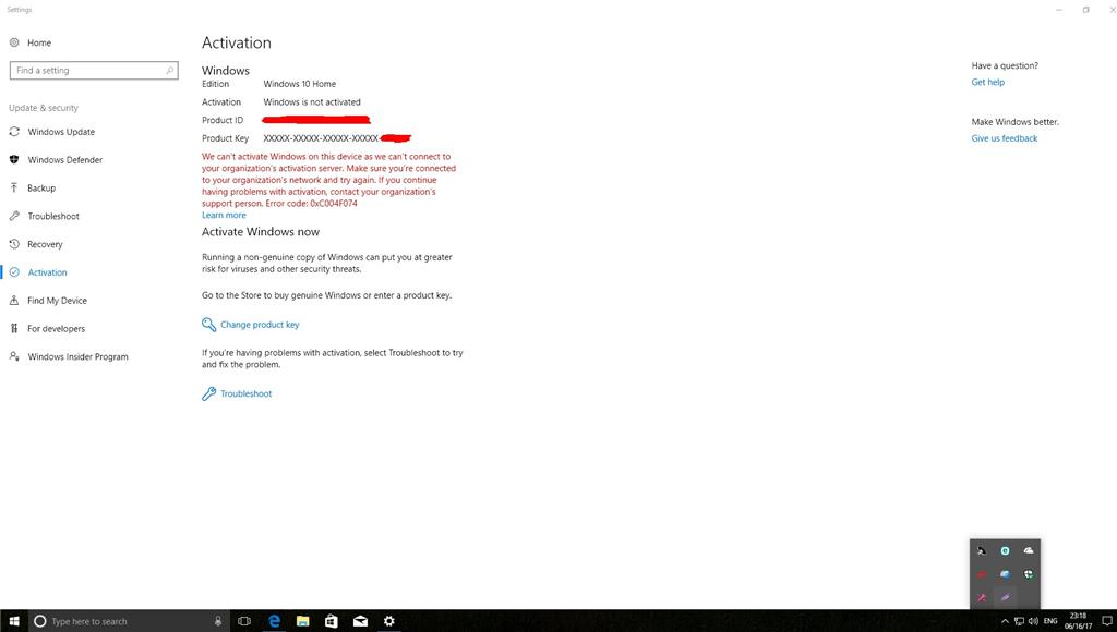 prompt notice tells me: "Windows licence expiring soon." 5555a9e7-e262-4f80-b74e-70d57607e689.jpg