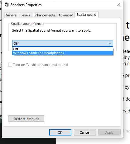 No option to enable Dolby Atmos for Headphones? 5559fd0f-6944-40e8-a285-ad341f02ba03?upload=true.png