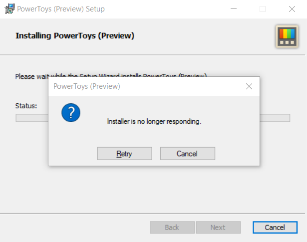 "Install server not responding" msg when I try to Uninstall or Install SW 5574d1622560144t-install-server-not-responding-error-windows-installer-powertoys-installer-error.png