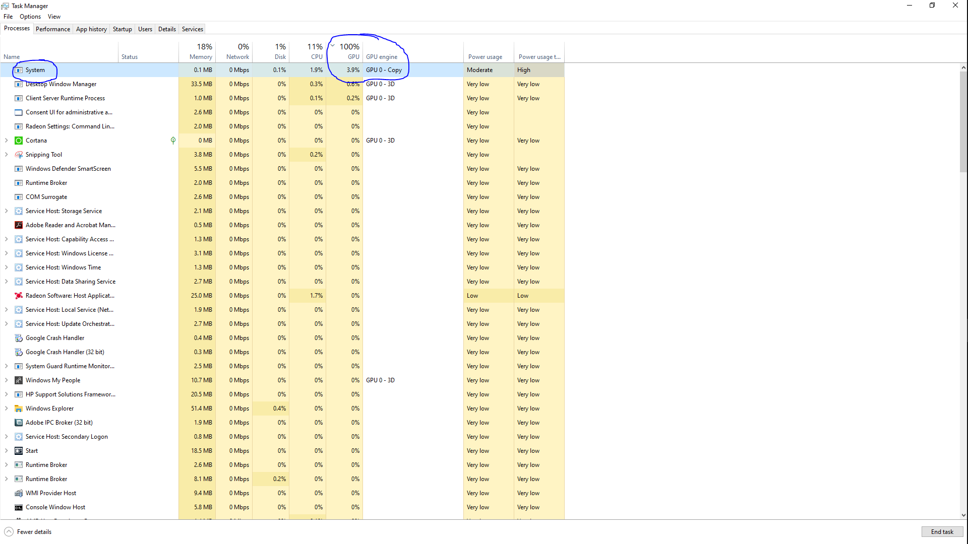 "ntoskrnl.exe" spikes GPU to 100% 55b6d017-27ae-4baf-99ef-dc132804f201?upload=true.png