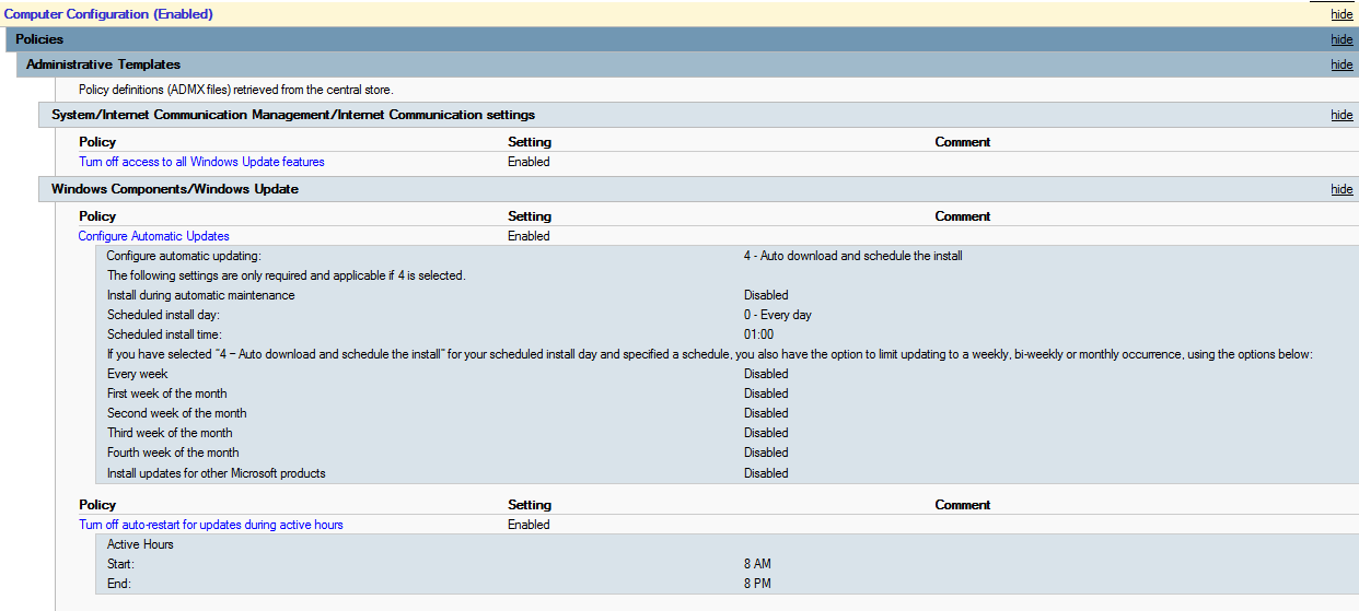 Windows wont automatically search windows updates via GPO 561aac74-6c5b-4a0d-a9cc-04f5aa6b59e8?upload=true.png
