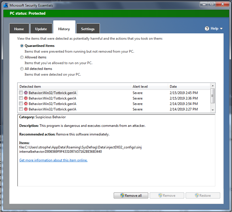 Left-over effects of malware in Windows 7 (or malware still present) 565c6f08-c04f-4456-b73b-262cfd9dac37?upload=true.png