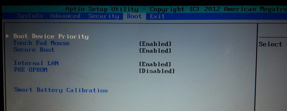 How do I solve this BIOS issue with no boot options? 569d9970-01c9-4fc5-bc47-aa29f776de14?upload=true.jpg