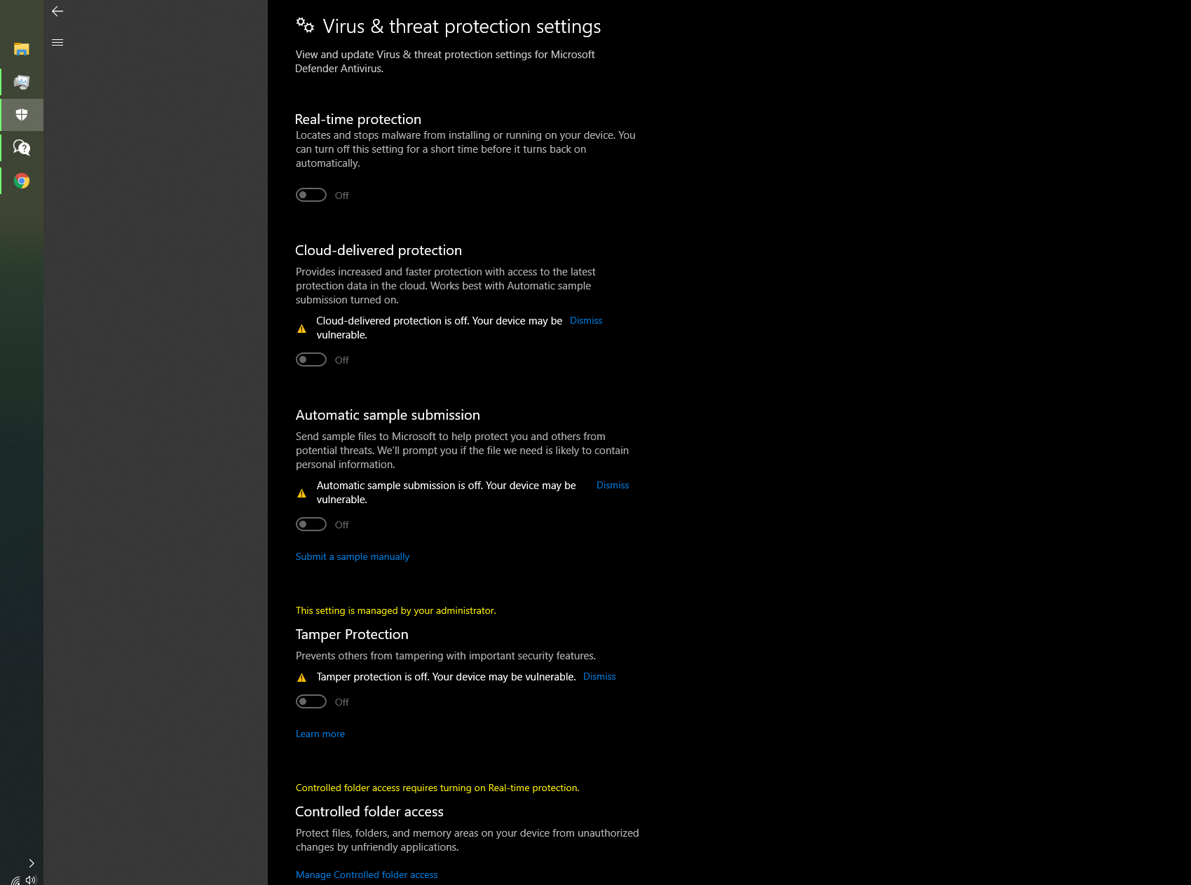I cant turn on windows defender 56bc97c2-7d9c-4f21-b760-3a82f6d30fca?upload=true.png