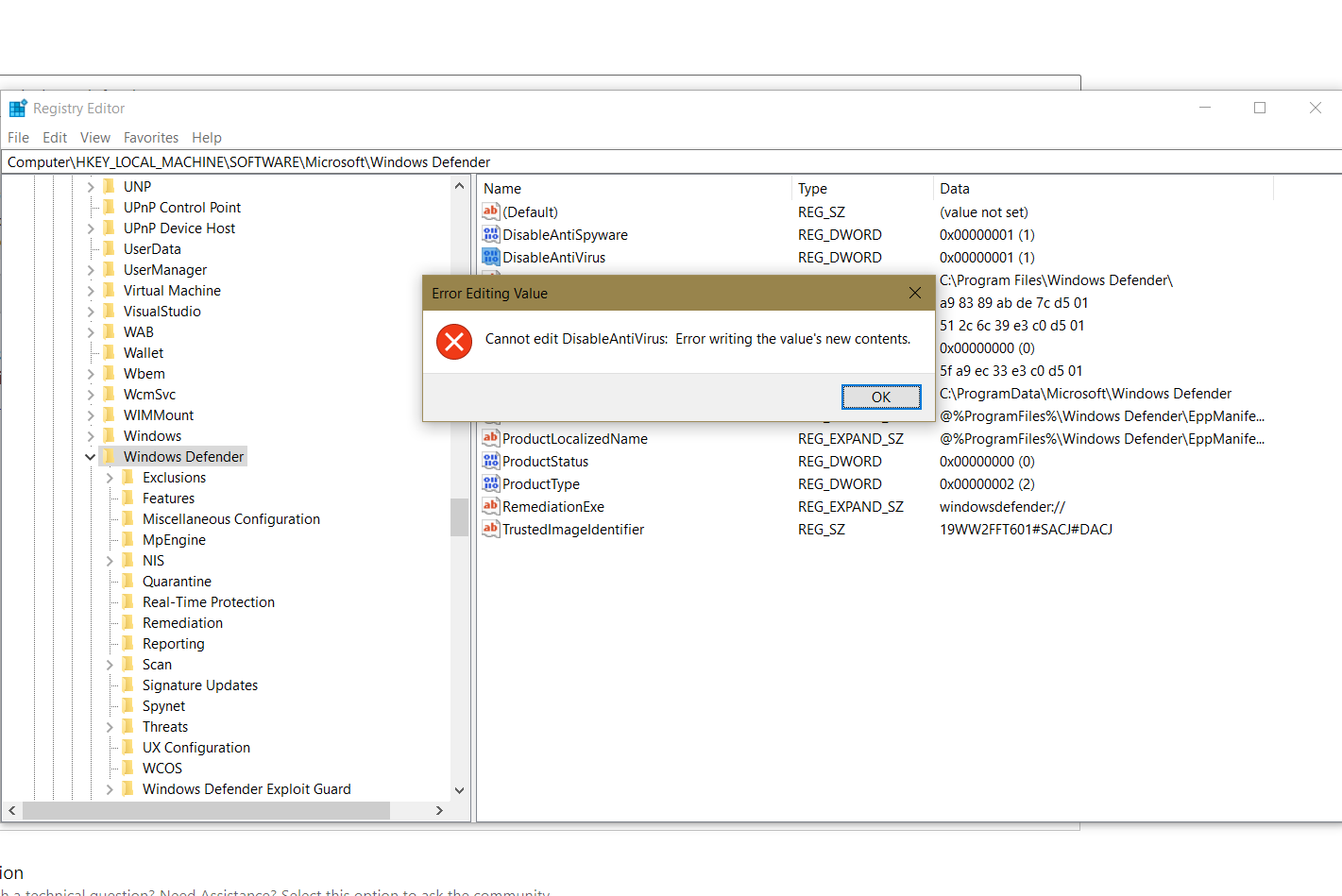 Unable to start Windows defender 56c14ad8-c013-4501-b41d-44b4926f5dd7?upload=true.png