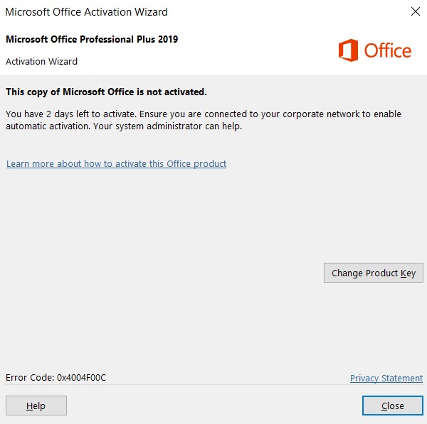 Unable to activate MS office, even after uninstalling 573deac4-bde4-4bc5-ba1a-92f7bc8a046c?upload=true.jpg