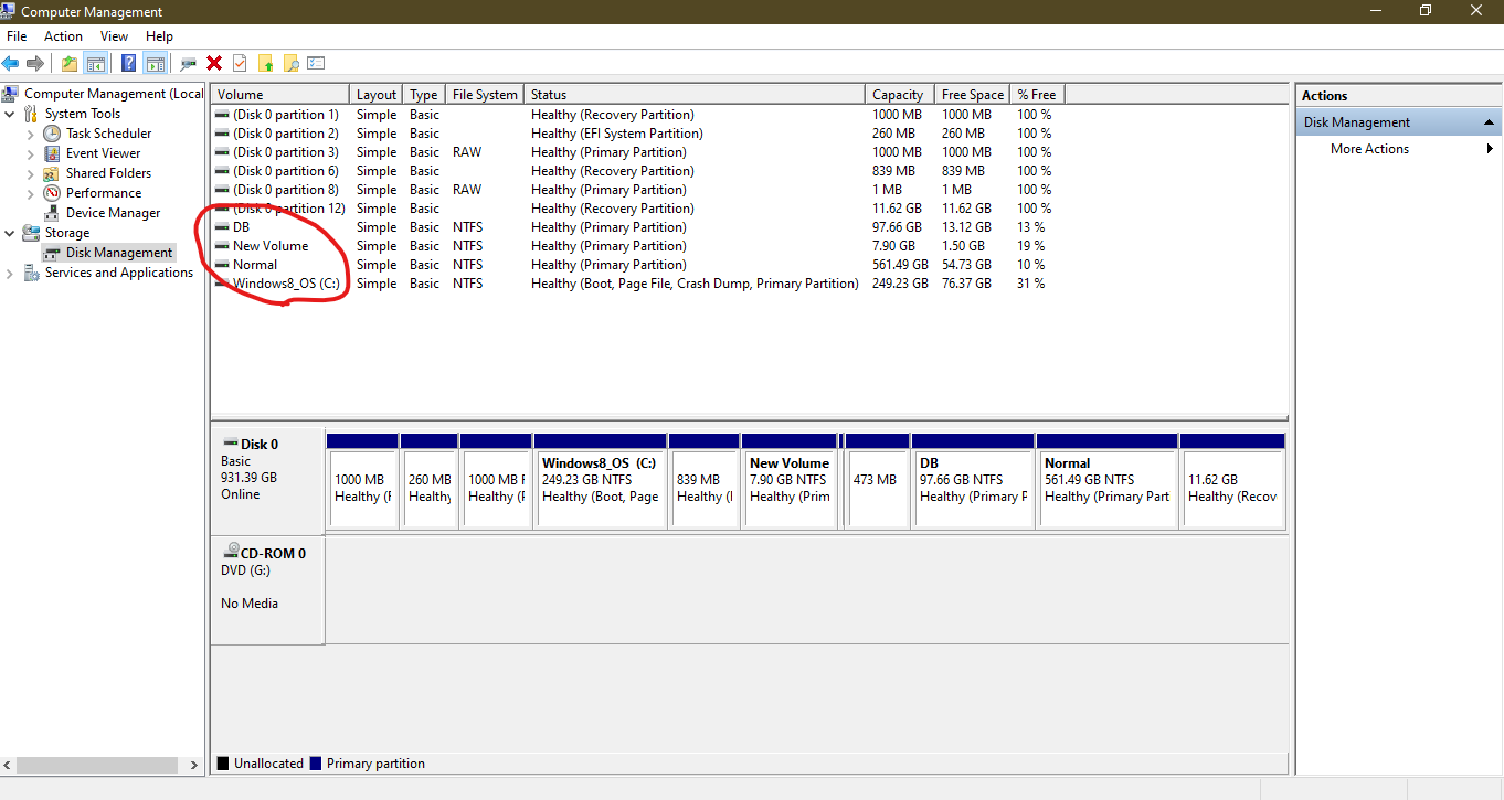 HDD partitions not showing in This PC but it is visible as healthy in Disk Management. 57abad95-47a9-433b-ad3b-9c02549515b4?upload=true.png