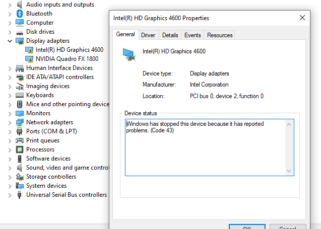 Display adapter drivers going error since I restart / shutdown the PC 57c8db40-99e2-492e-99b6-2fe785aeaf1a?upload=true.png