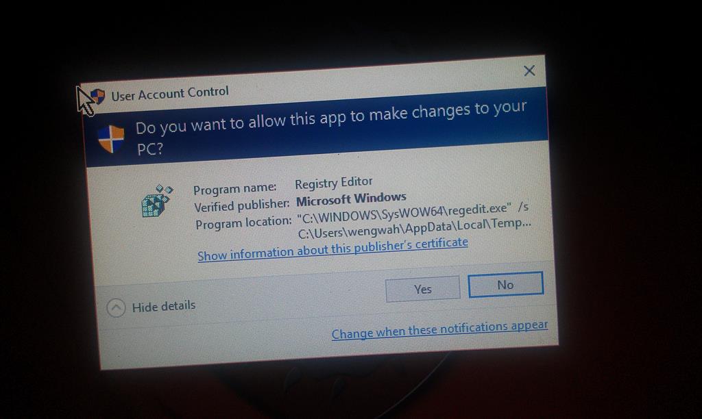 I ran a boot virus scan and now I’m getting these pop ups every time I start windows. Can’t... 57e6b8b3-951b-4b52-ad75-6f3c906b7e3d.jpg