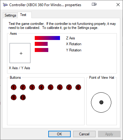 Problem with Xbox 360 wired controller Z-axis registration on Windows 10 581661d1-680c-4d31-800c-22699d288b2e?upload=true.png