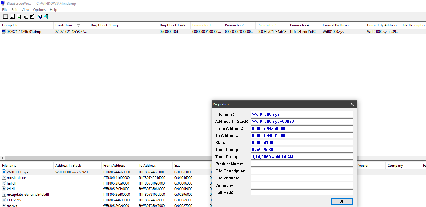 Mini Dump Error: Wdf01000.sys+58920  Error Code 58544784-8033-476e-b42f-3074f279c07e?upload=true.png