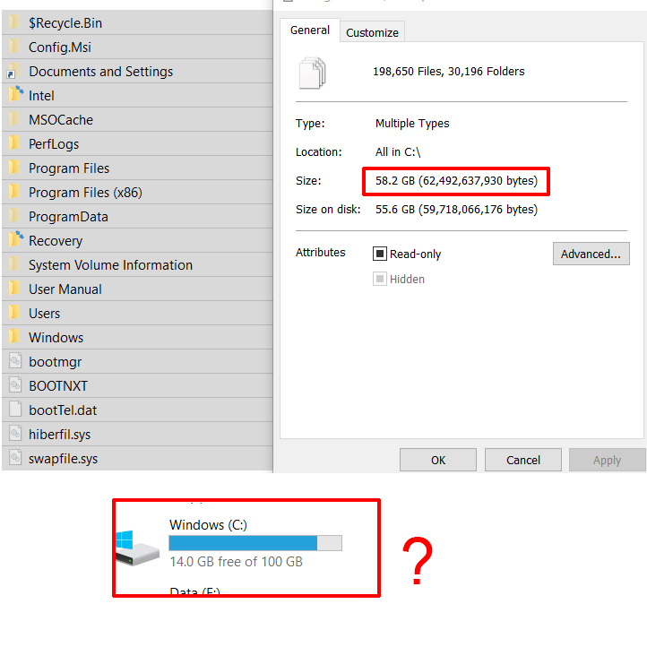 What is filling up my disk space? 587b1a22-ed4c-4f36-96eb-b63453865415?upload=true.jpg