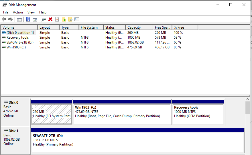 Win 10 1903, DiskPart command 'convert gpt' automatically creates an MSR partition at the... 598356c2-b49e-4315-a91d-9dbec71fea4a?upload=true.png