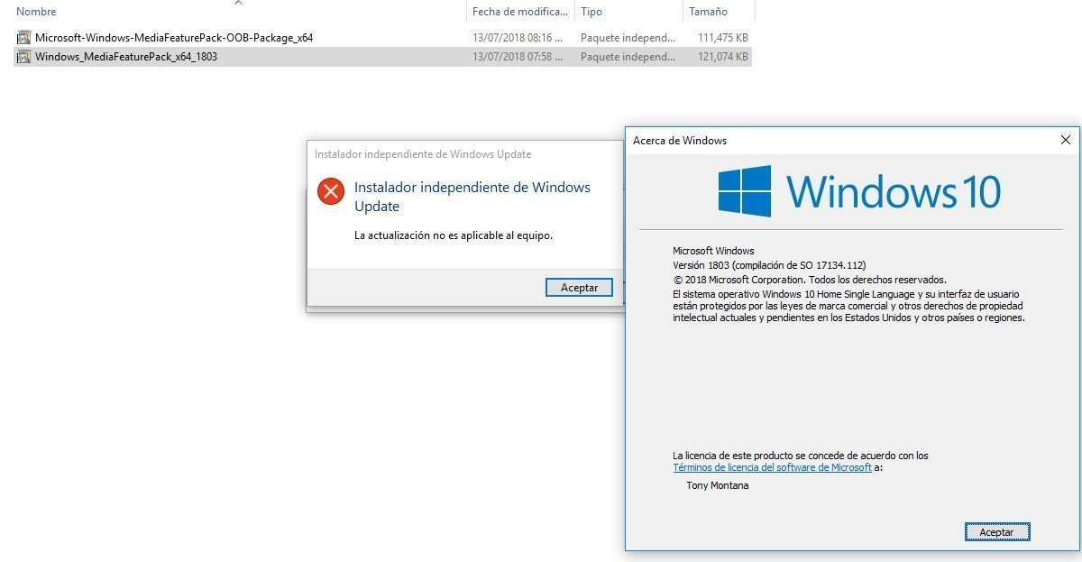 no puedo instalar media feature pack para windows 10 / I can not install media feature pack... 59994c94-a0d3-4123-8c9d-a883df092cf6?upload=true.jpg