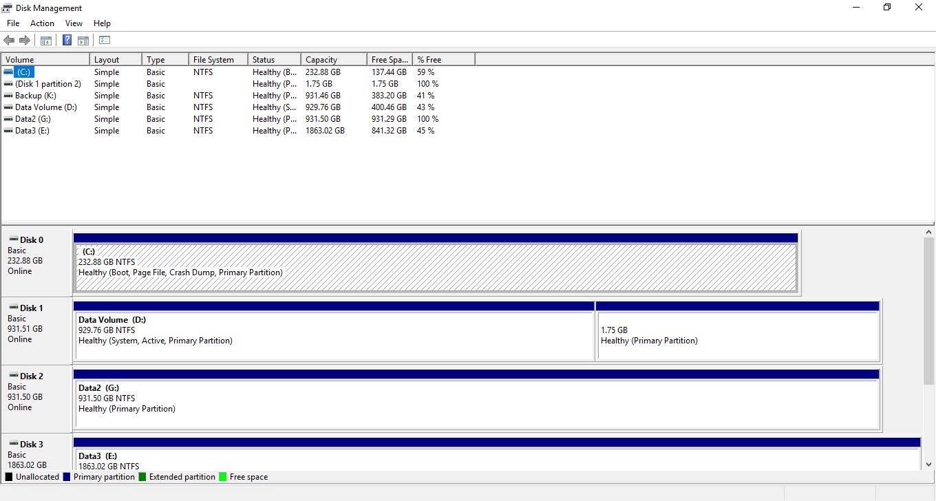 My new laptop had a partition D drive which was 342GB and has system reserved files on it,... 59a15b6c-fd2d-4b53-b6f5-74cf42d95070?upload=true.jpg