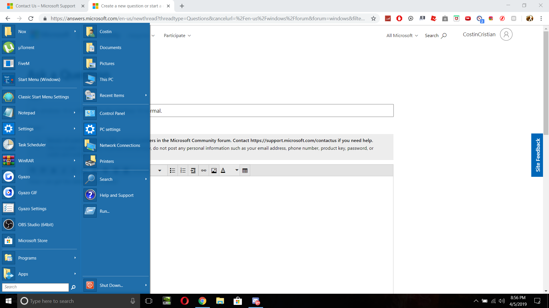 My windows 10 is different like the windows 10 normal. 59d57383-6e50-4df7-8860-e34698e3ded4?upload=true.png
