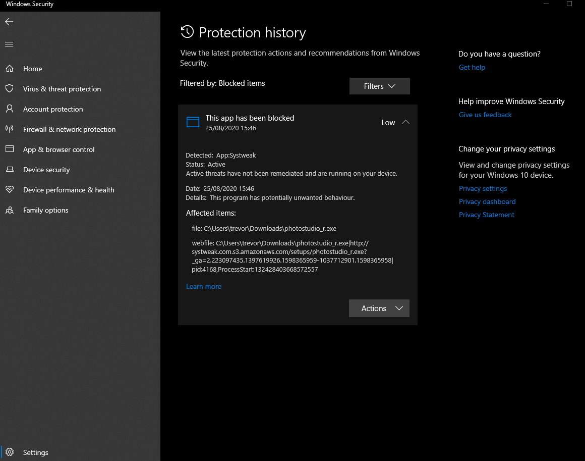 Windows security will not resolve problem app 5a1cda7f-2ced-4bab-b512-e5a45ebebff3?upload=true.png