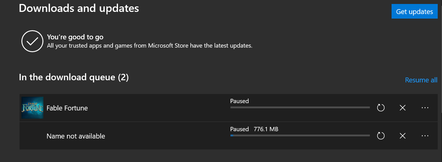 I tried to download The Outer Worlds then cancelled my gamepass and now I can't remove the... 5a7ede6e-d3f4-481c-acd2-65aa316964ba?upload=true.png