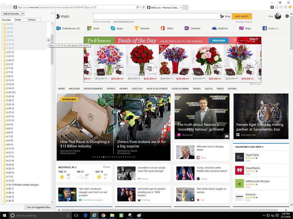 Folders within Windows just moving mouse highlights quite a few items 5acc2550-a525-4619-a746-fb184e7030b2.jpg