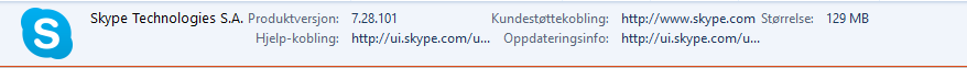 2 Skype installs - version 7.9 and version 8.58 5b4da5de-cdc5-48a9-810b-fb0da0f52a73.png