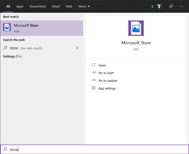 Windows Store apps icons not showing in search bar. 5b69a98a-7de7-4973-9d7d-763f93e9be2b?upload=true.png