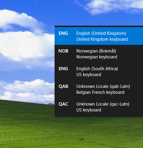 Pressing Windows + Spacebar brings up 5 different languages, I only want two! 5bbb0cf7-7286-456c-b300-c20feffc476c?upload=true.png