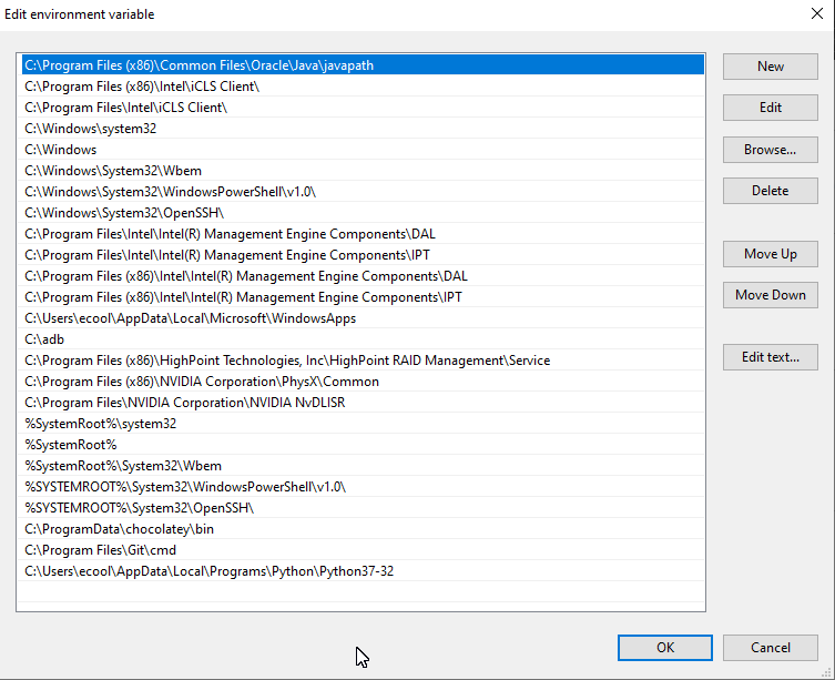 Windows 10 Pro 1903 - Python, Path variables, and the Windows Store annoyance 5c027152-82fe-4a69-9aee-b486bf0f72f4?upload=true.png