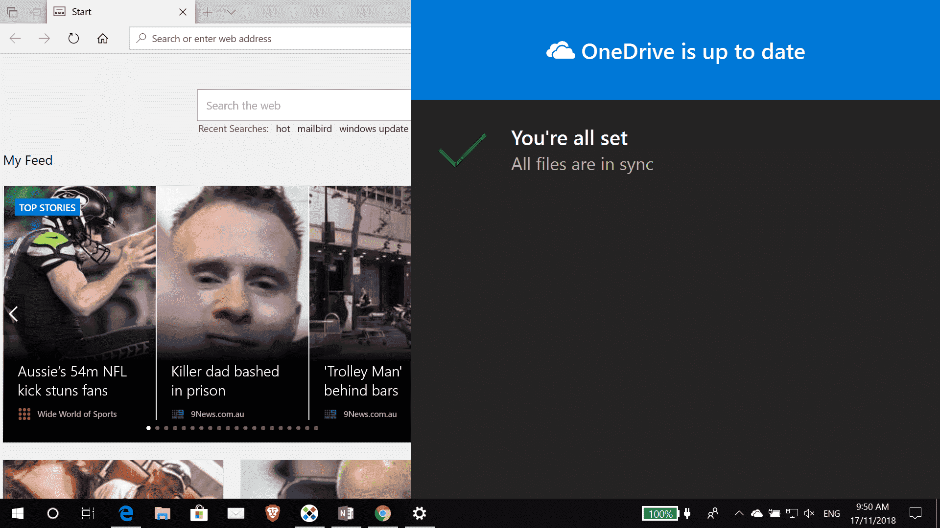 OneDrive menu is not scaling on latest version 1809 (17763.134) 5c16fbdb-65ed-44cd-9299-fd8e2aa6e80e?upload=true.png