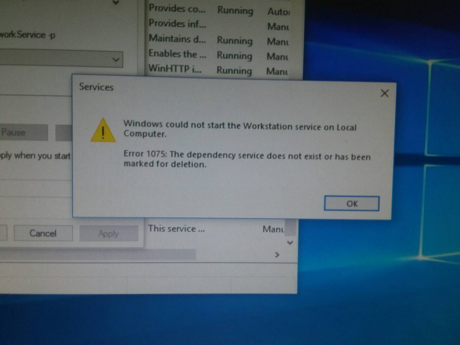 "Network" displayed instead of domain name. 5c233000-a73f-4b5d-8bc9-0fceba3dca0a?upload=true.jpg