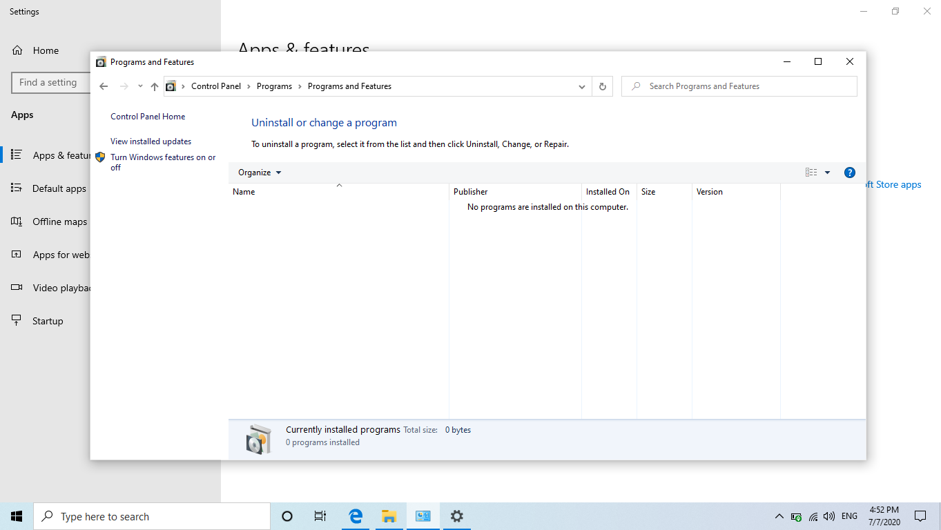 My Refurbished Laptop has ZERO apps installed, nothing but Edge, and required system programs. 5c4d9d66-2f8d-45c2-b1e8-75cc92b9247d?upload=true.png