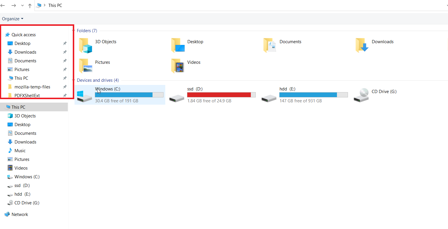 how can i add quick access to my username folder 5c763be3-04cd-464b-94f9-4e61ffa3461a?upload=true.png