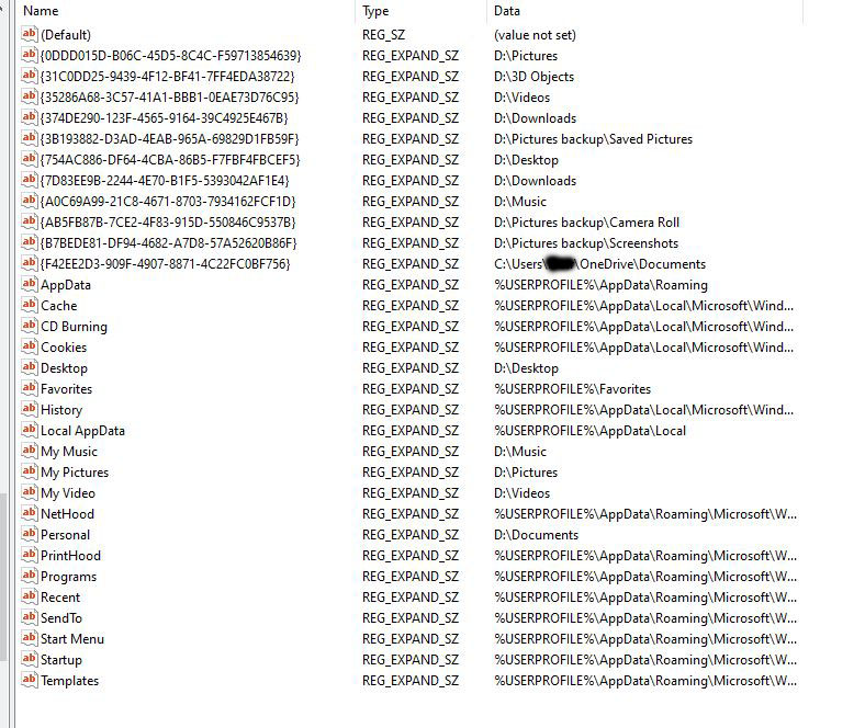 'My Documents' shortcut link broken, My Pictures icon blank, can't find a fix 5c825434-564e-4c7a-a794-4190da087692?upload=true.jpg