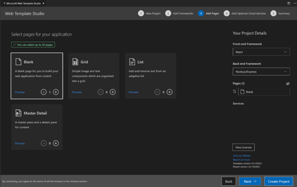 Announcing Microsoft Web Template Studio version 2.0 5c9a1a0f9ddd07fb9bd73120b865db50.png