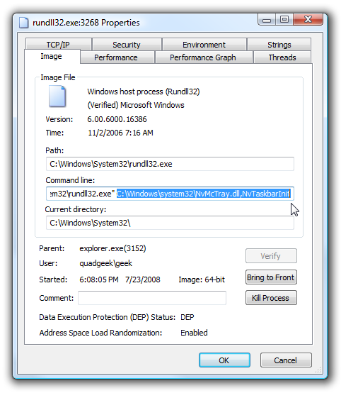Windows host process Rundll32 is not responding 5cbd5aa3-2611-42a6-887d-265e98758083.png