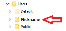 I changed my local username account path in Regedit and after that I restarted Windows and... 5cd93242-659a-47d7-b8a6-f4d0a3c403dc?upload=true.png