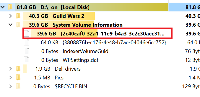 Recovery taking space on 2 drives not just 1 chosen for saving backups 5d349e3c-b5d9-41d3-8bef-5b275550edb0?upload=true.png