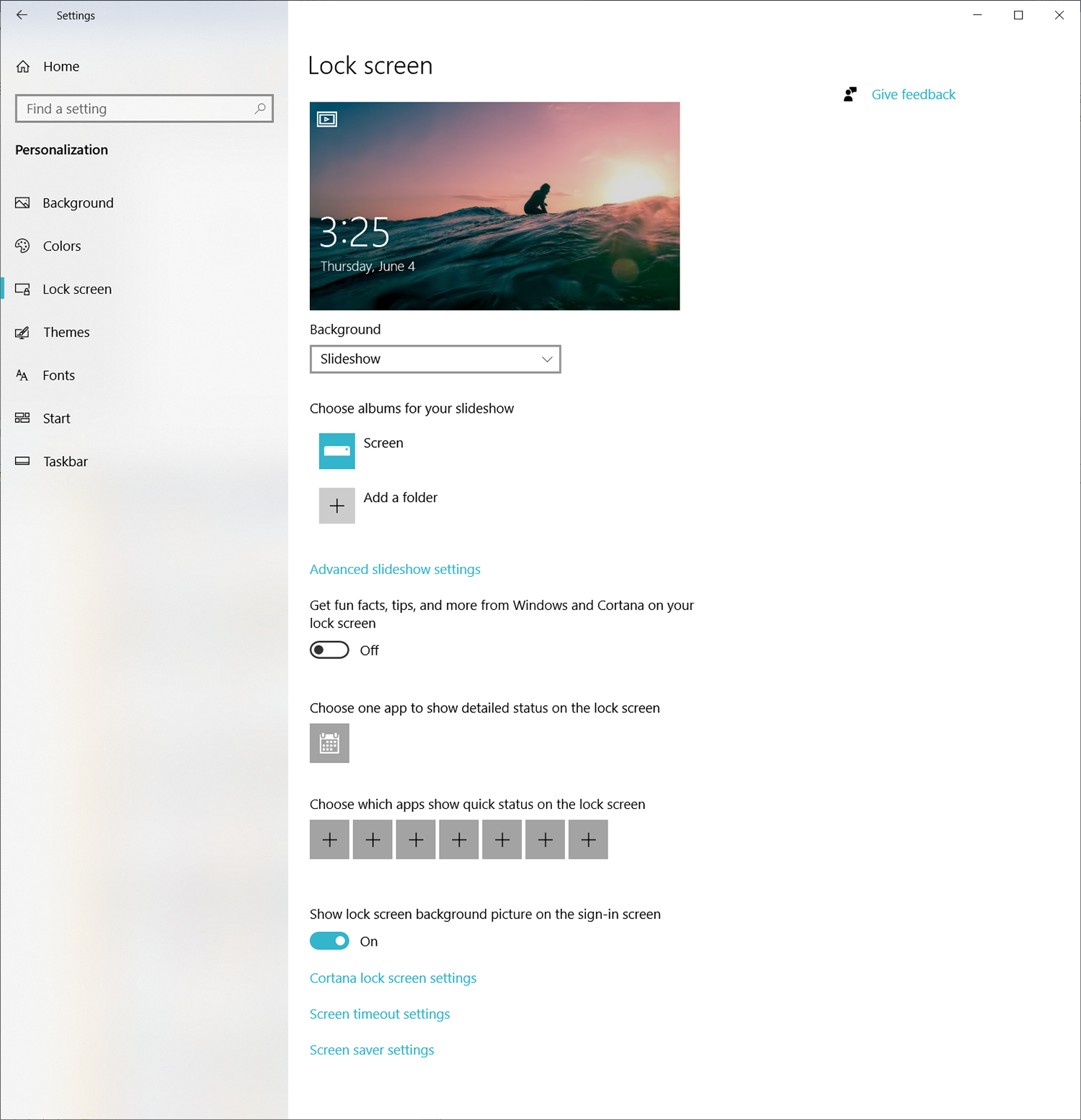 Windows 10 Lock Screen Slide Show Displays Old Images - Cannot Change for the life of me 5d710e2a-c91c-49b0-ae3e-7175251b0fa9?upload=true.png