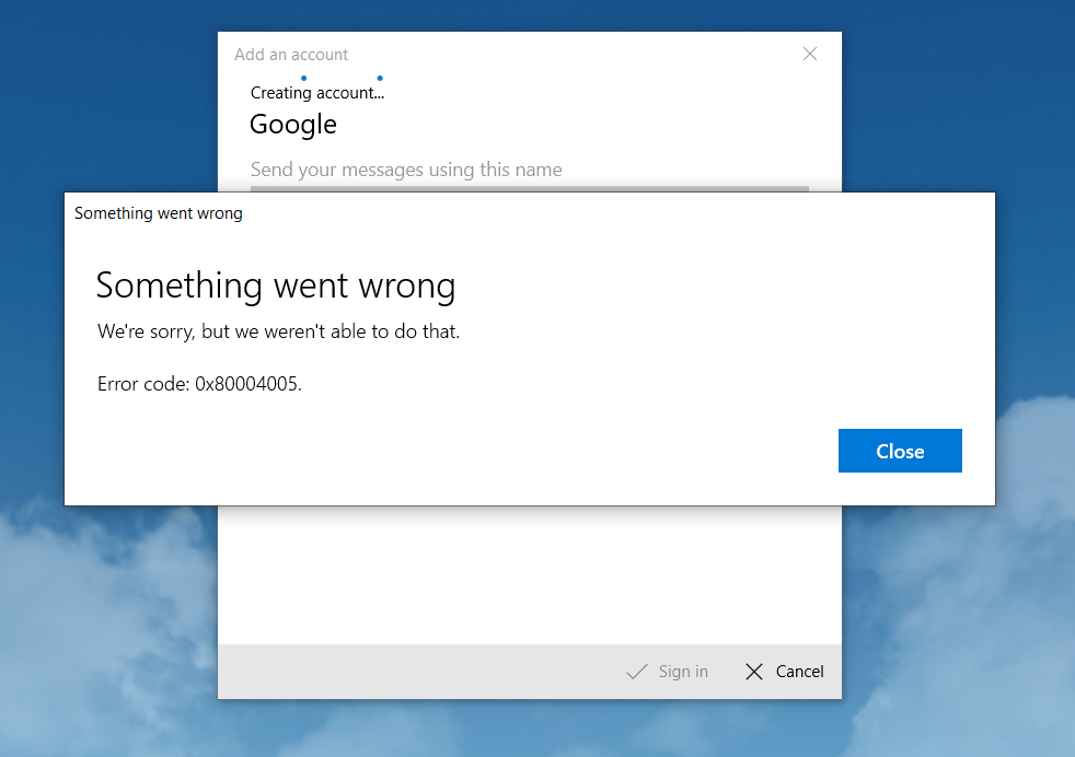 Windows 10 - Exchange will not add / create accounts - case LITMUS FW38 10/21-10/23/2019... 5dc49c81-778f-4522-ac8c-45d0e0766b72?upload=true.png