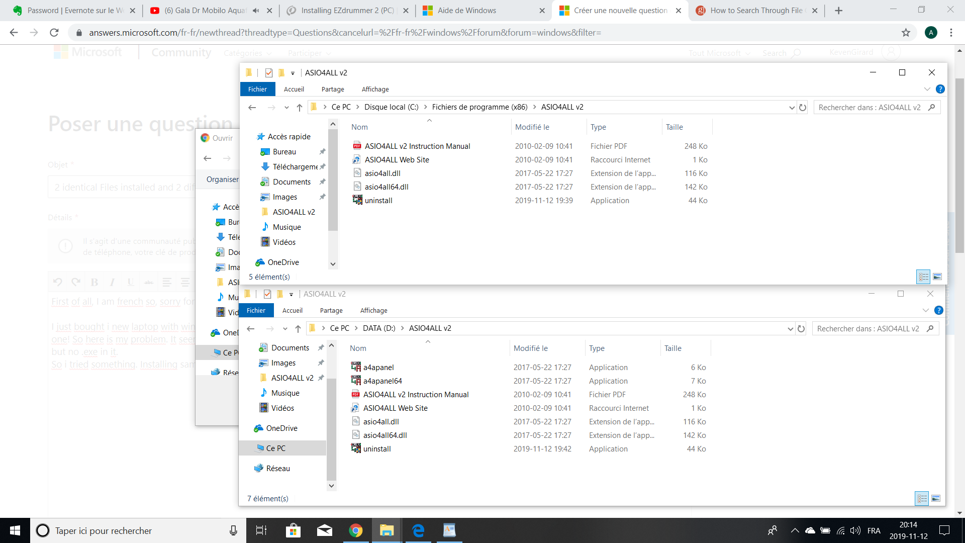 2 identical Files installed and 2 differents content.... 5dce1e72-75e1-4227-8dee-6e904fe0178e?upload=true.png