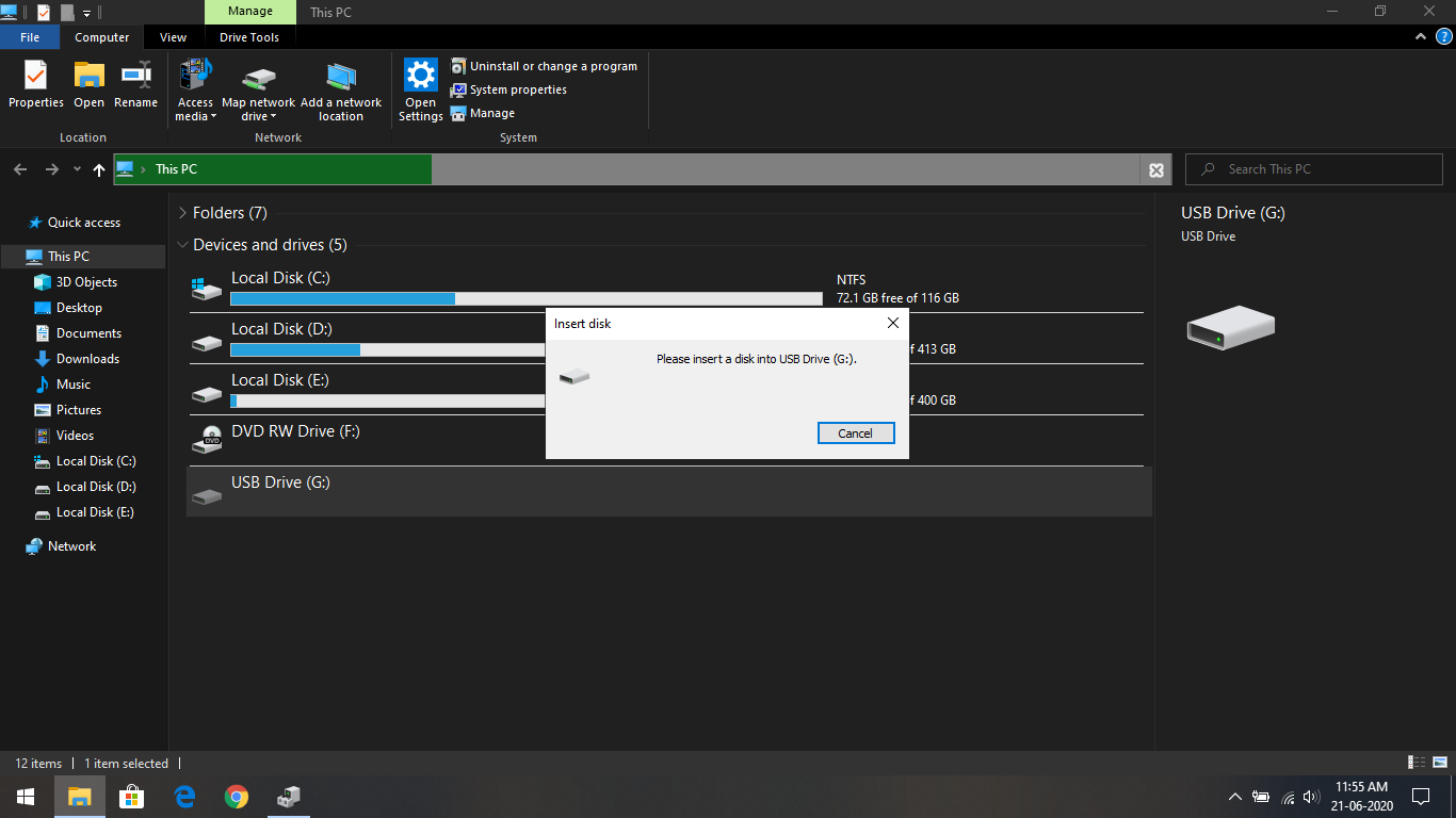 Everytime I connect my usb pendrive, It shows repair and use or use without repairing. Why? 5de276ed-b49d-4cac-90e1-46e6ed633859?upload=true.png
