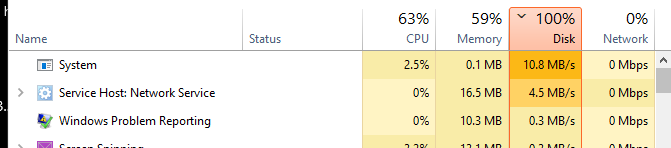Laptop's disk is always 100%, making it slow. 5e5a186b-e3fd-4fb1-9a0f-5ee19133aca2?upload=true.png