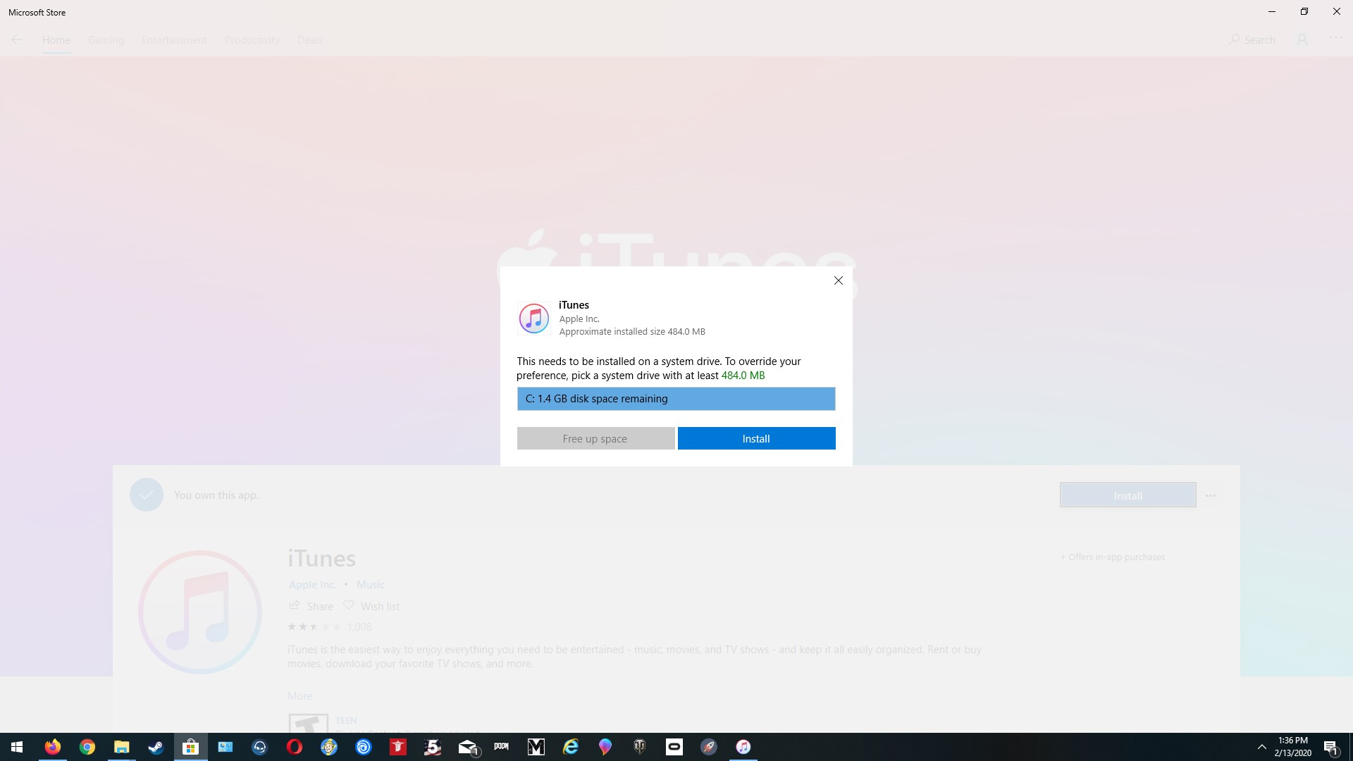 Cant install store app on different drive. 5e62bb9a-0a00-4130-92e0-f1988a5358c0?upload=true.jpg