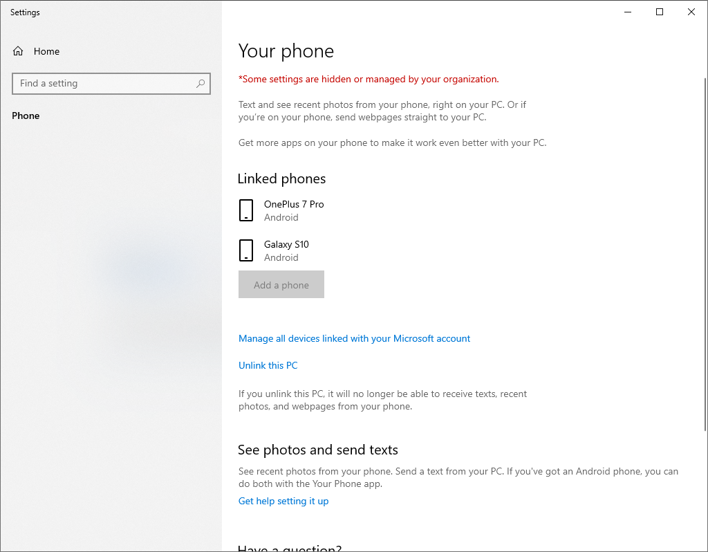 Your Phone app won't load any phone 5ebf82df-7096-43b5-81ef-9a18c811b78b?upload=true.png