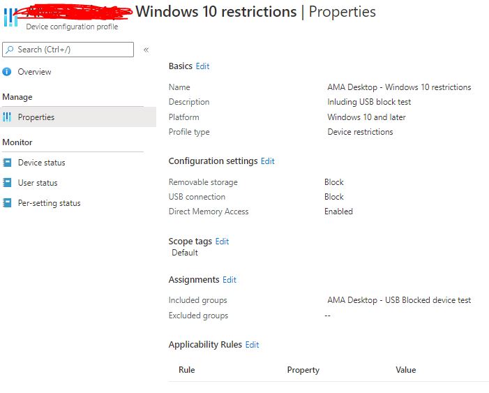 Intune device configuration Windows 10 + after restriction deployment status is "Not... 5edfabe1-3cff-4f8e-8869-79dca2c689d7?upload=true.jpg