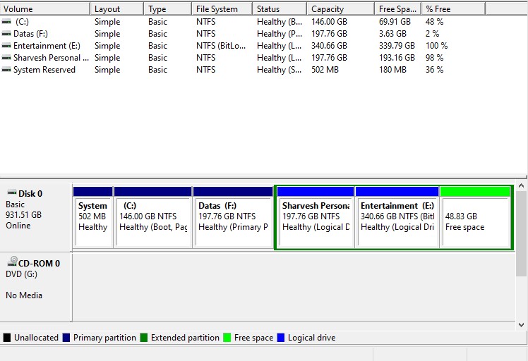 How to change free space into unallocated space? 5f400f0d-e001-43bd-82f6-036f8b0aae41?upload=true.jpg
